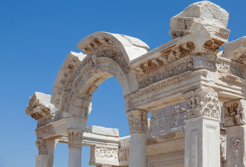 Ruins of the ancient city of Ephesus