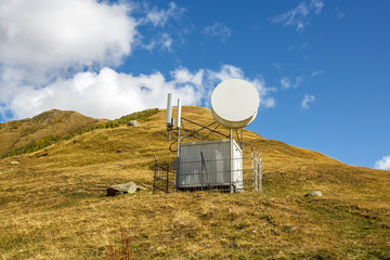 Observatory and meteorological station in the Mountains