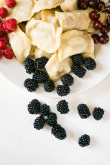 Handmade food vegetarian berries cooking restaurant culinary kitchen meal concept