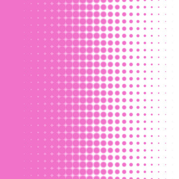 Three levels of half tone_pink #Vector Graphics 