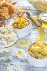 Variation of maize products