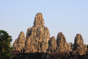 Naklejka premium Bayon Temple overview