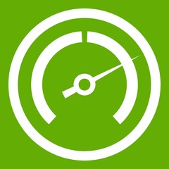 Speedometer icon green