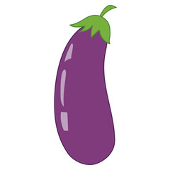 Vector Purple Eggplant