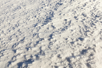 Snow after snowfall