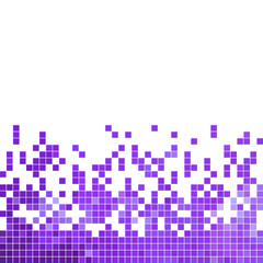 abstract vector square pixel mosaic background