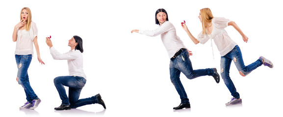 Pair of man and woman