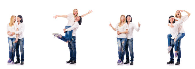 Obraz premium Pair of man and woman