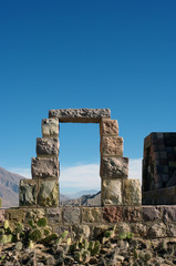 Ruines de la forteresse de Tilcara