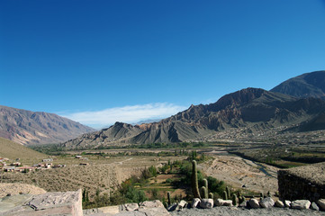 Vue depuis la forteresse de Tilcara - 2