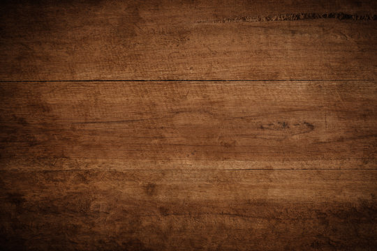 Fototapeta Old grunge dark textured wooden background,The surface of the old brown wood texture