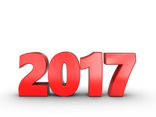 3d 2017 year sign