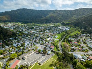 Spring In Small New Zealand Town