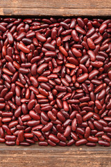 collection of different legumes in wooden bowl