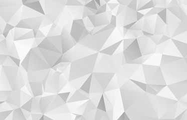 Light gray vector blurry triangle background design. Geometric background in style with gradient