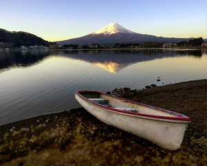 Fuji mountain , Japan .