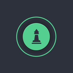 Modern Circle App Button