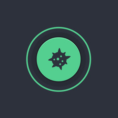 Modern Circle App Button