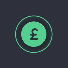 Modern Circle App Button