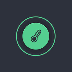 Modern Circle App Button