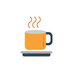 Coffee icon logo vector illustration