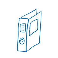 Illustration of folder icon