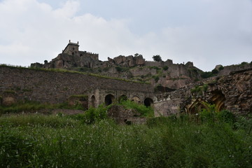 Golconda fort, Hyderabad, India