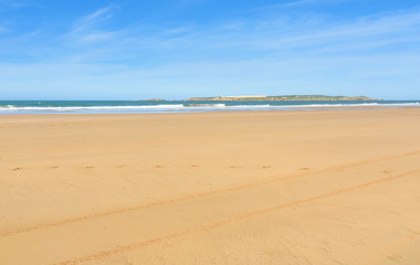 View on the beach in Essaouira. Morocco