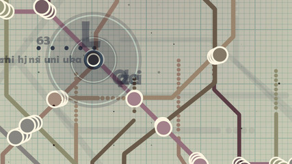 Minimalist Metro Map