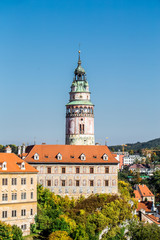 Fototapeta premium Castle of Cesky Krumlov in South Bohemia
