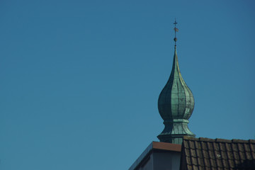 besondere Kirchturmspitze