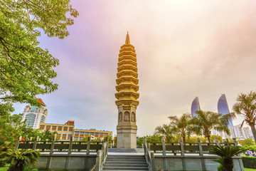 China 's Xiamen Nan Putuo Temple