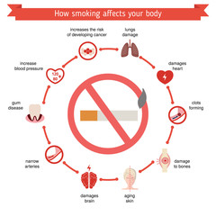 Health and healthcare infographic