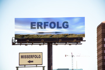 Schild 298 - Erfolg