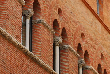 Toulouse, maison médiévale rue Croix-Baragnon, Occitanie, Haute-Garonne, France