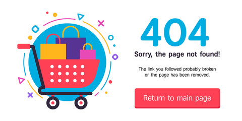 404 error web page