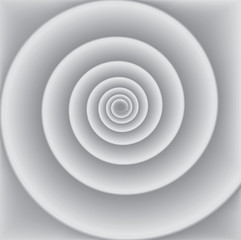 Abstract white spiral background
