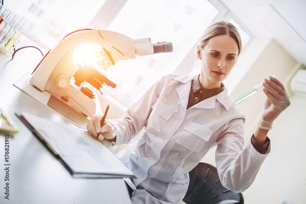 Canvas Prints laboratory scientist working