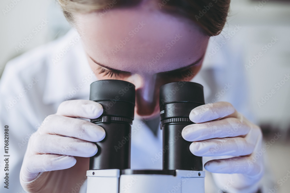 Canvas Prints laboratory scientist working