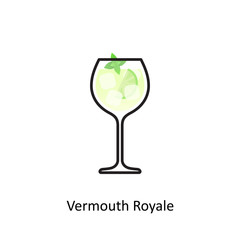 Vermouth Royale cocktail icon