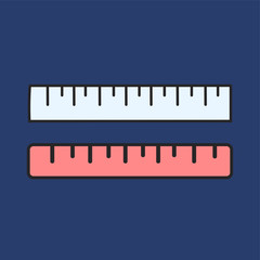 Vector of stationery doodle style