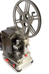 Retro or vintage home movie projector