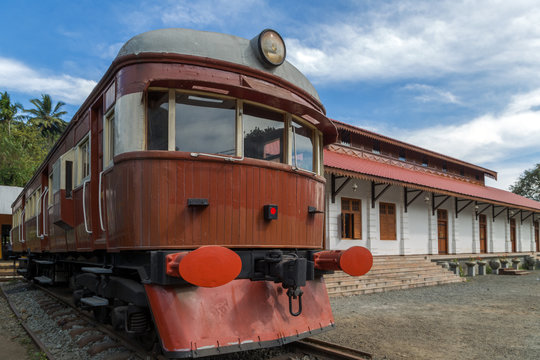 historic Old train Railway station