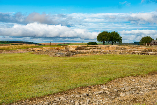 Archaeological Excavation On The Site Of The Battle Of Alesia In Burgundy, France