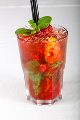 Strawberry mojito