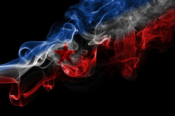 Yugoslavia smoke flag