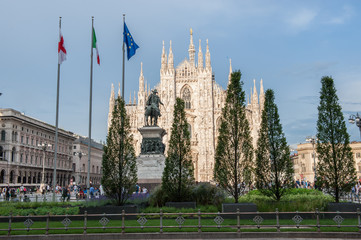 Obraz premium Dôme de Milan, Italie