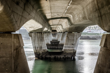Under the bridge
