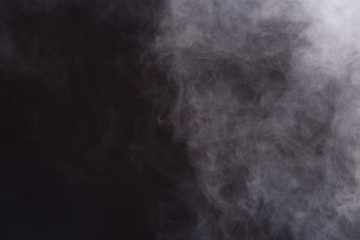 Abstract Smoke Clouds, All Movement Blurred, intention out of focus
