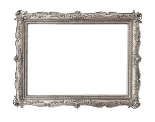 Silver frame for paintings, mirrors or photos